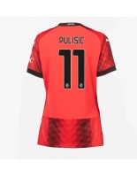 AC Milan Christian Pulisic #11 Kotipaita Naisten 2023-24 Lyhythihainen